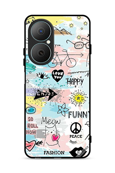 Covernex غطاء حماية لهاتف هواوي نوفا Y73 بتصميم دودل مياو إنجوي