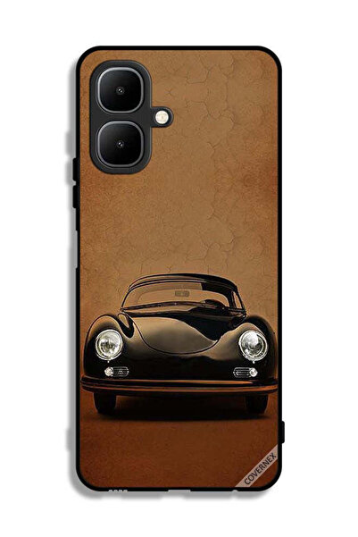 Covernex غطاء حماية لهاتف تكنو بوب 10 بتصميم سيارة كلاسيكية