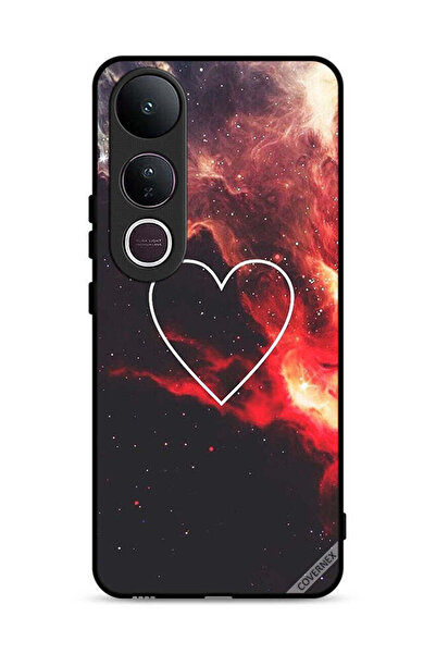 Covernex غطاء حماية فيفو V50 لايت بتصميم قلب في الفضاء