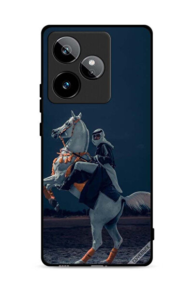 Covernex غطاء حماية لهاتف Realme GT 7T 5G، شاب على حصان