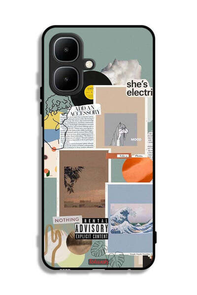 Tolwak غطاء حماية لهاتف تكنو بوب 10 - شي إز إلكتريك