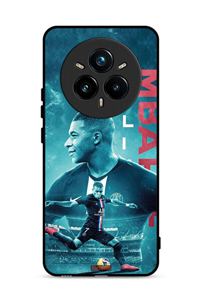 Tolwak غطاء حماية لهاتف Realme 14 Pro Plus 5G مع ملصق Mbappe