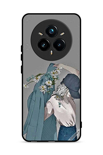 Covernex غطاء حماية لهاتف Realme 14 Pro 5G بغطاء عليه صورة فتاة ترتدي معطفًا