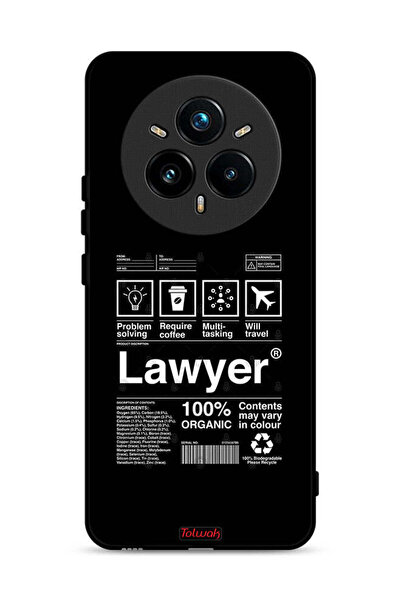 Tolwak غطاء حماية لهاتف Realme 14 Pro 5G بملصق محامٍ