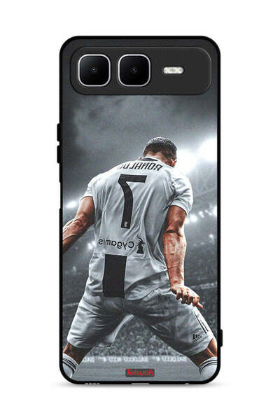 Tolwak غطاء حماية لهاتف إنفينيكس سمارت ١٠ بلس بطبعة احتفال كريستيانو رونالدو