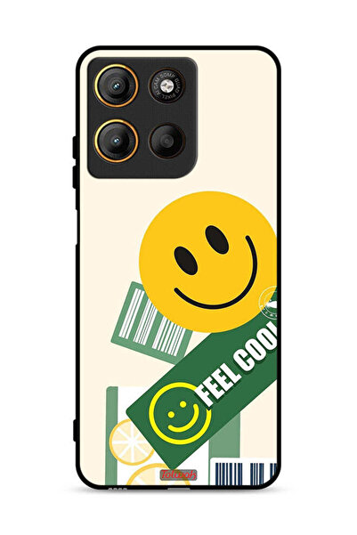 Tolwak غطاء حماية موتورولا موتو جي 15 - ملصق "إحساس رائع"