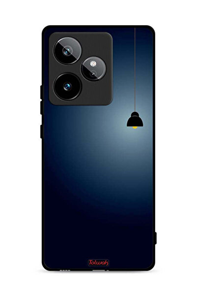 Tolwak غطاء حماية لهاتف Realme GT 7T 5G بإضاءة فنية معلقة