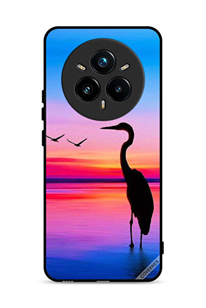 Covernex غطاء حماية لهاتف Realme 14 Pro 5G بطبعة ثورن آند بيرد