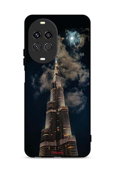 Tolwak Huawei nova 14 Ultra 5G Protective Case Cover Burj Khalifa In Night
