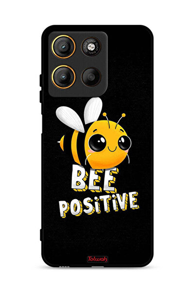 Tolwak غطاء حماية لهاتف موتورولا موتو جي 15 - Bee Positive