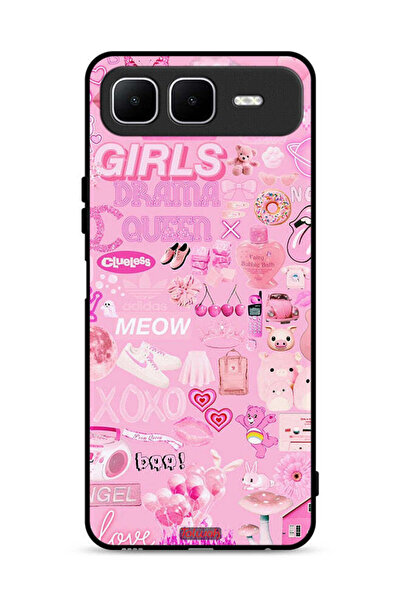 Tolwak غطاء حماية من إنفينيكس سمارت ١٠ بلس بطبعة ملكة الدراما للفتيات