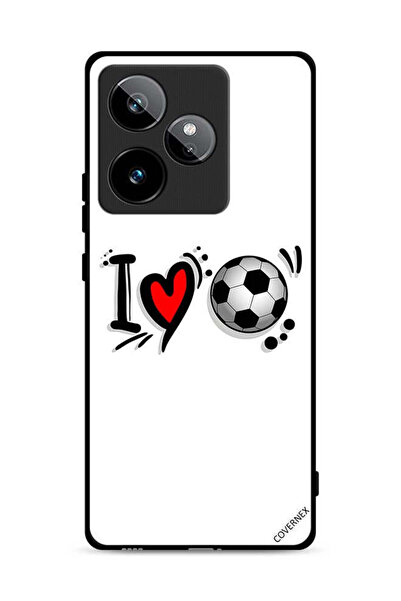 Covernex غطاء حماية لهاتف Realme GT 7T 5G - أحب كرة القدم