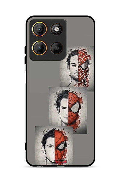 Tolwak غطاء حماية موتورولا موتو جي 15 برسومات سبايدر مان