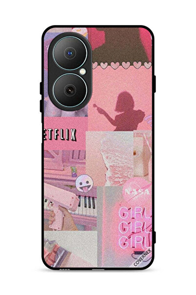 Covernex غطاء حماية لهاتف هواوي نوفا Y73 - مشبك فني للبنات