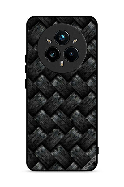 Covernex غطاء حماية لهاتف Realme 14 Pro Plus 5G بنقشة خطوط داكنة