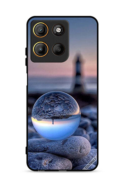 Covernex غطاء حماية موتورولا موتو جي 15، تصوير رائع للطبيعة في زجاج دائري