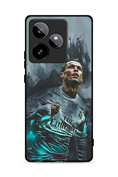 Tolwak غطاء حماية لهاتف Realme GT 7 5G برسومات كريستيانو رونالدو