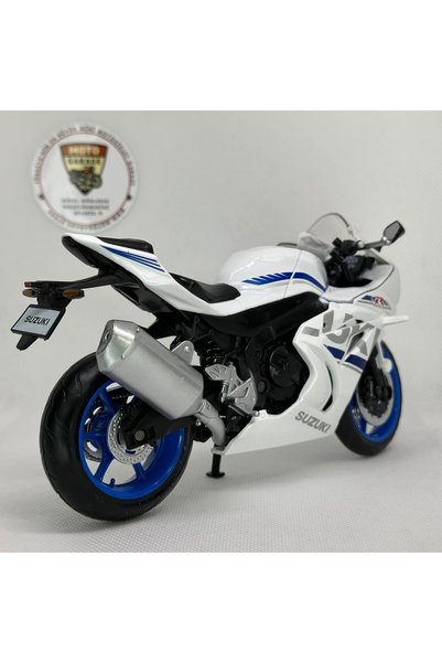 WELLY Suzuki Gsx-R 1:12 Diecast Motorcycle Model - Licensed Metal Model Collectible Toy