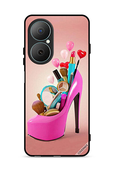 Covernex غطاء حماية لهاتف هواوي نوفا Y73 مع أدوات المكياج