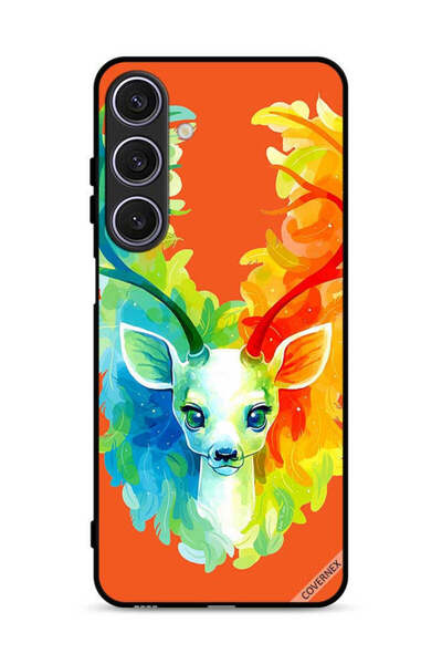 Covernex غطاء حماية لهاتف سامسونج جالاكسي A17 بتصميم غزال ملون