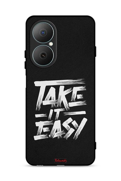 Tolwak Huawei Nova Y73 Protective Case Cover Take It Easy