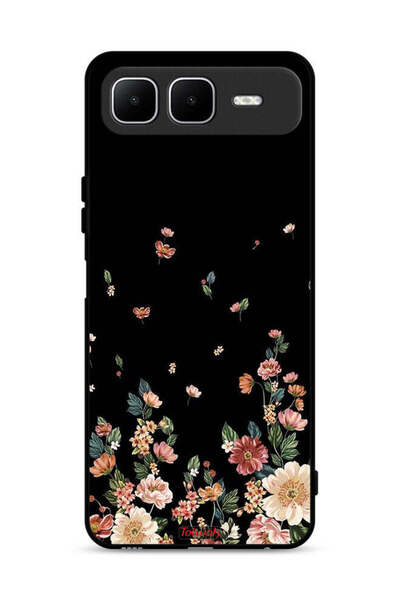 Tolwak غطاء حماية لهاتف Infinix Smart 10 Plus مع زهور صغيرة في الأسفل