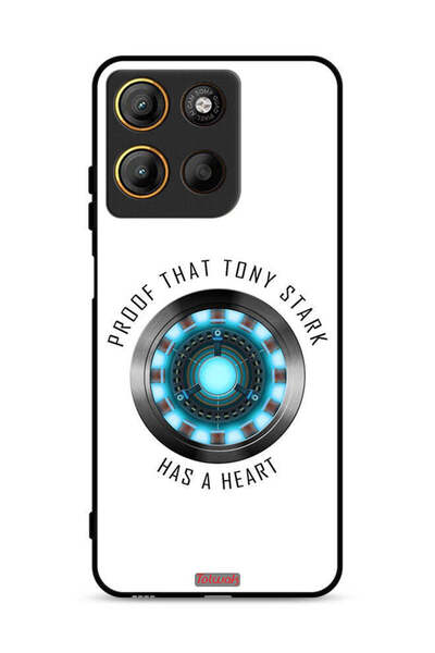 Tolwak غطاء حماية لهاتف موتورولا موتو جي 15 دليل على أن توني ستارك لديه قلب