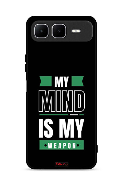 Tolwak غطاء حماية لهاتف Infinix Smart 10 Plus بعقلي هو عقلي