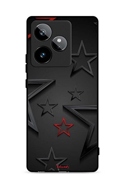 Tolwak غطاء حماية بنقشة نجوم لهاتف Realme GT 7 5G