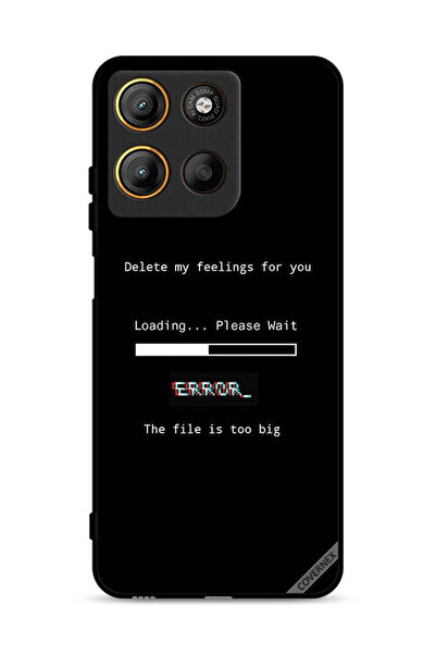 Covernex غطاء حماية لهاتف موتورولا موتو جي 15 - خلفية "احذف مشاعري تجاهك"