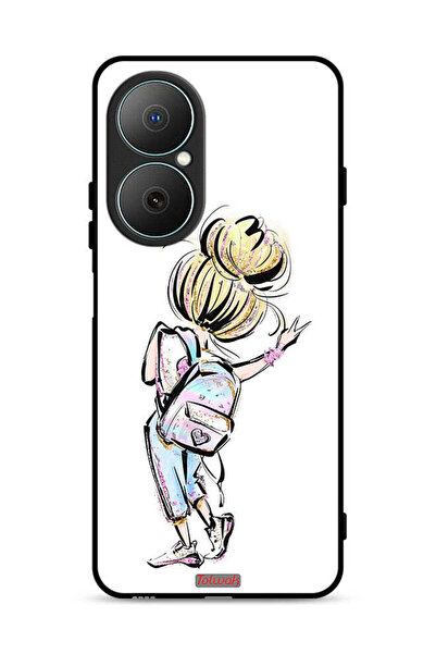 Tolwak غطاء حماية لهاتف هواوي نوفا Y73 بطبعة "عودة إلى المدرسة"