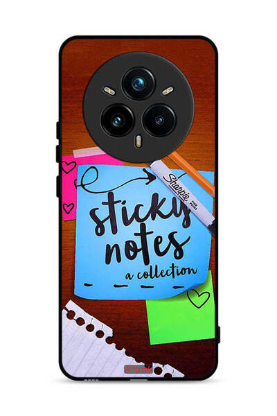 Tolwak Realme 14 Pro Plus 5G Protective Case Cover Sticky Notes