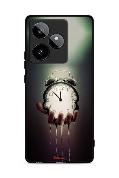 Tolwak غطاء حماية على شكل ساعة لهاتف Realme GT 7T 5G