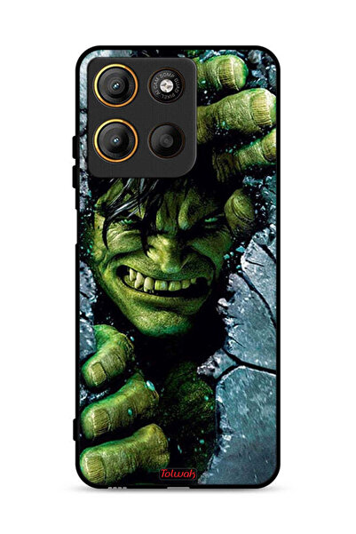 Tolwak غطاء حماية موتورولا موتو جي 15 بتصميم هالك المذهل