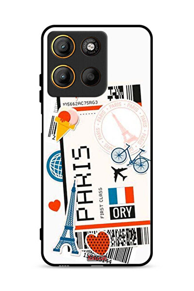 Tolwak غطاء حماية موتورولا موتو جي 15 - ملصق باريس