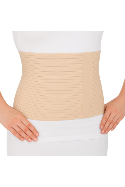 Om Ayarlanabilir Abdominal Bej Karın Korse Bel Korse Doğum Sonrası Korse Cerr...
