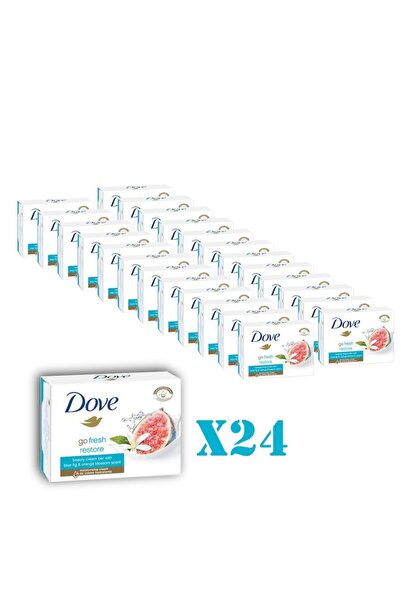 Dove Set Sapun Fresh Restore, Orange Blossom Scent, 24 bucati x 90g