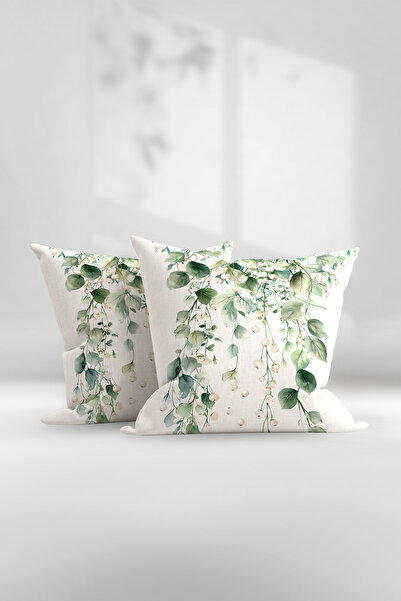 2 Pcs Double Sided Patterned Pillow Cushion Covers