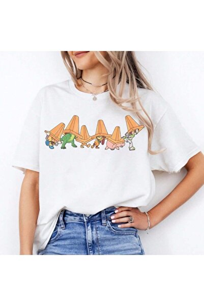 Flood Of Style حذاء نسائي أبيض كبير الحجم مطبوع عليه رسومات حيوانات دوبا