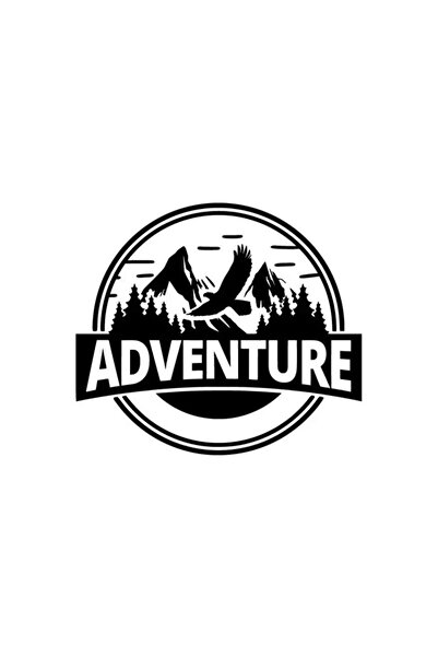 TSC Adventure sticker car wall decor sticker 20 cm