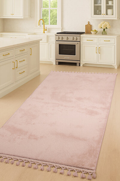 Bestekar Lunasoft Pudra Ponpon Saçaklı Kaymaz Taban Yumuşak Leke Tutmaz Mutfa...