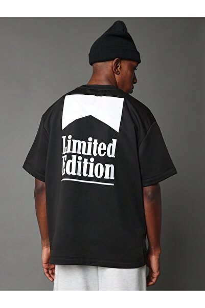 Flood Of Style Ανδρικό μαύρο Limited Edition με τύπωμα oversized