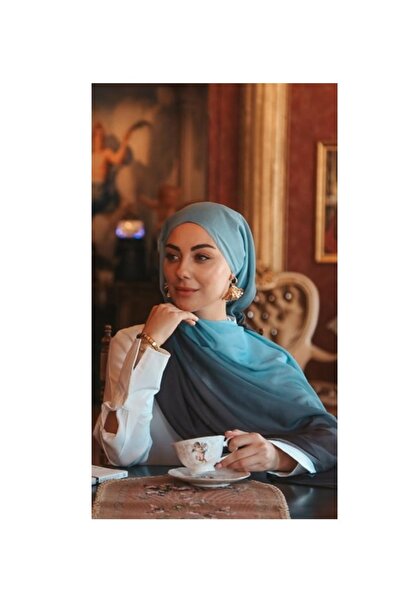 locella شال من قماش الفوال القطني المتدرج