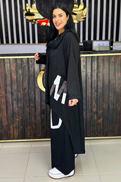 GÖKSEL TAŞLI ASİMETRİK SALAŞ TAKIM BÜYÜK BEDEN