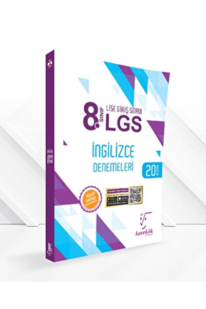 Karekök Yayınları 2025-2026 Müfredat 8.SINIF LGS İNGİLİZCE DENEMELERİ