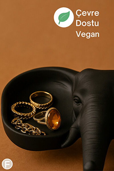 Findify Store Fildişi Takı Aksesuar Organizeri, Mumluk Yüzük ve Küpe Organizeri, Dekoratif Sunumluk PLA