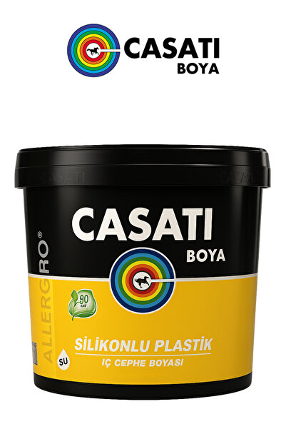 Casati Allegro Silikonlu Plastik İç Cephe Duvar Boyası (2,5L - 7,5L - 15L) | ...