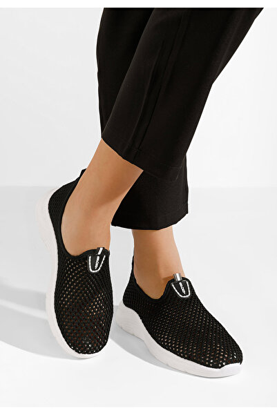 B T Shoes Γυναικεία Πάνινα Slip-On Kadrina μαύρα