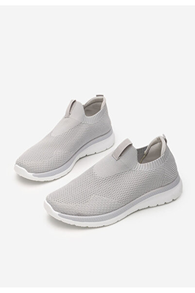 B T Shoes Šedé slip on tenisky Achara