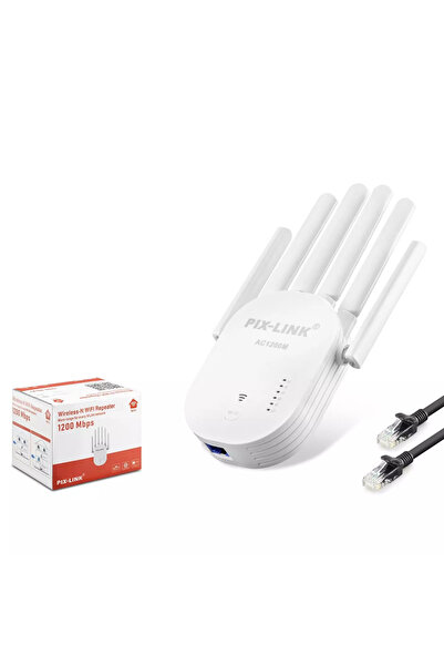 HADRON Pix-Link Wr60T Wifi Repeater 1200Mbps Beyaz